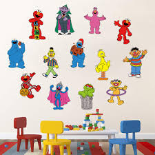 Choose your favorite sesame street designs and purchase them as wall art, home decor, phone cases, tote bags, and more! Decalmile Sesame Street Wall Decals Kids Wall Stickers Baby Nursery Childrens Bedroom Playroom Wall Decor Buy Online In Bosnia And Herzegovina At Bosnia Desertcart Com Productid 158565418