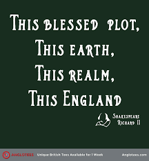 Richard ii (play), for the phrase describing england. Posts Page 2 Anglotees