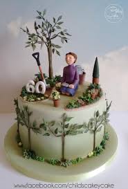 How Does Your Garden Grow Garden Birthday Cake 60th Birthday Cakes Cake