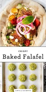 Crispy Baked Falafel Recipe Love And Lemons Recipe Falafel Recipe Baked Falafel Falafel Recipe Baked