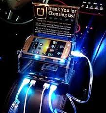 Uber Lyft Sign Tip Box With 5 Usb Port Rapid Charging Station 4 Cables Uber Car Lyft Driver Rideshare