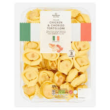 Chorizo are cured pork sausages packed with lots of paprika and other spices. Morrisons Chicken Chorizo Tortelloni Morrisons