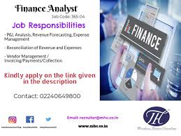 Finance Analyst 366 04 Finance Job Posting Job Opening