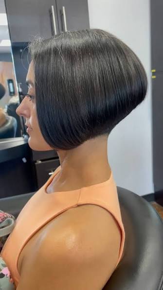 Medium Stacked Bob Haircuts