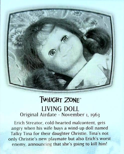 60 Years Ago Today: "Living Doll" premiered : r/TwilightZone