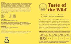 Taste Of The Wild Dog Food Greyer Co