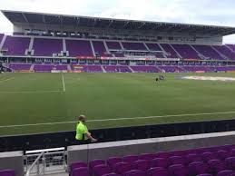 Exploria Stadium Section 36 Home Of Orlando City Sc