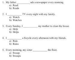 Contoh soal present perfect tense pilihan ganda. Contoh Soal Pilihan Ganda Present Tense Barisan Contoh