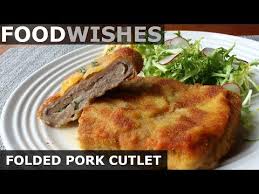 Food Wishes Video Recipes Folded Pork Cutlets Layers Of Flavor Literally In 2020 Best Pork Tenderloin Recipe Pork Cutlets Tenderloin Recipes