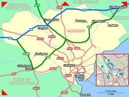 Interactive map of cardiff area. Cardiff Map