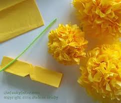 They are as simple to make as they are cute. The Funky Felter Diy Tissue Paper Flowers Craft Tutorial