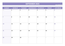September 2025 calendar -Calendar.best