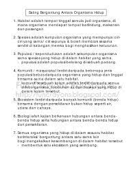 Maybe you would like to learn more about one of these? Nota Sains Tingkatan 2 Bab 4 Saling Bersandaran Antara Organisma Hidup