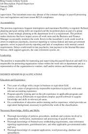 They oversee accounting and finance departments while assessing staff and reviewing budgets. King County Library System Job Description Flsa Status Exempt Pdf Free Download