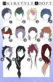 Art Tutorials References Anime Drawings Anime Boy Hair Drawings