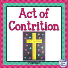 The old perfect act of contrition from the old baltimore catechism is easy to learn with st. Act Of Contrition Printable Worksheets Teachers Pay Teachers