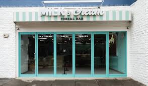 Milk & cream cereal bar is a modern spin on a timeless favorite. Locations Milk And Cream Cereal Bar