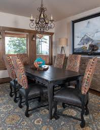 Ranch dining table western style | rustic dining table set. Western Style Furniture In A Mountaintop Retreat The Arrangement