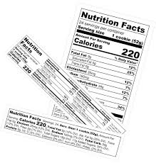 This is a very popular label containing the you need to specify the format that you want to use (simple, standard or tabbed nutrition fact format) and then fill in the data: Create Your Own Fda Approved Nutrition Fact Labels With Our Nutrition Label Software Recipal