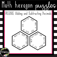 Now multiply all the numbers by a constant d, and add to each an . Adding And Subtracting Decimal Math Puzzle By Let S Be Franco Tpt