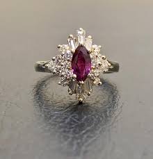 If you would prefer a custom ring, please. 14k Yellow Gold Ruby Diamond Engagement Ring 14k Gold Etsy
