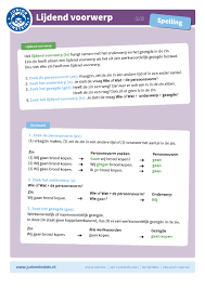 Pin Van Annemiek Blom Op Grammatica In 2020 Grammatica Schoollessen Taal