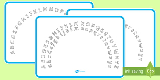 Comes in four quadrants, which . Plain Alphabet Arc Upper And Lower Case