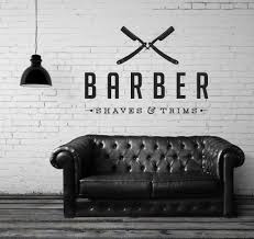 Us 15 0 Barber Shop Decal Hair Salon Hairdresser Beauty Sticker Wall Art Stickers Decal Home Decoration Mural Decal Sticker Mural Decorationmural Wall Sticker Barber Shop Decor Hair Barber Barber