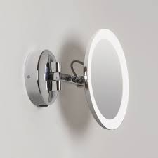 Buy chrome modern bathroom mirrors and get the best deals at the lowest prices on ebay! Astro 1373001 Mascali Round Led Illuminated Magnifying Bathroom Mirror In Polished Chrome Finish Switched Castlegate Lights
