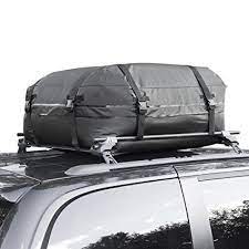 Cargo Roof Bag 100 Waterproof Car Top Carrier Easy To Install Soft Rooftop Luggage Carriers With Wide Straps A Luggage Carrier Waterproof Car Black Roof