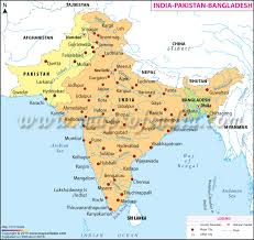 The other introductions are in english. India Pakistan Bangladesh Map