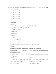 Di sini kamu bisa belajar semua materi kelas 11 sma mulai dari mata pelajaran matematika, fisika, kimia, ekonomi, bahasa indonesia dan lain sebagainya. Soal Lingkaran Dan Penyelesaiannya Sma Kelas Xi Semester 1