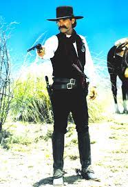 Tombstone Kurt Russell As Wyatt Earp Boots Made By Reyes Hat By Stetson Costume Designed By Me Jos Tombstone Movie Cowboy Action Shooting Western Movies
