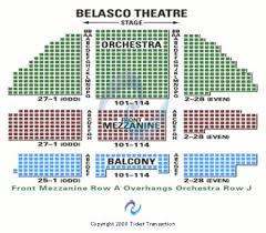 Belasco Theatre Tickets And Belasco Theatre Seating Chart