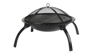 The circular design of the table accommodates more people than a rectangular one. Buy Argos Home Foldable Firepit Fire Pits Argos