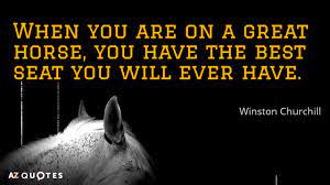 Winston Churchill Quotes About Horses A Z Quotes
