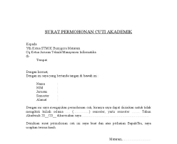 Surat Permohonan Cuti Melahirkan Guru Nice Info B