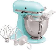 kitchenaid ice blue 5 quart tilt head