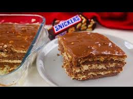 بردوا على قلبكم بعد الإفطار في رمضان بأطيب حلى سنيكرز يذوب في الفم Youtube Food Yummy Food Desserts