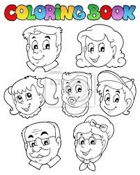 Ver más ideas sobre familia, dia de la familia, familia dibujos. Coleccion De La Familia Libro Para Colorear 3 Pinturas Para La Pared Cuadros Abuelo Abuelo Abuelo Myloview Es