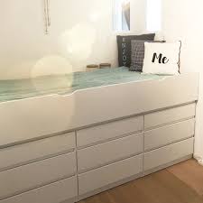 Ikea Hack Made By Kreativkafer 3 Kullen Kommoden Unterbettkasten Flaxa Alles Von Ikea Hinten Und Seitl Zimmer Bett Mobel Schlafzimmerideen Fur Kleine Raume