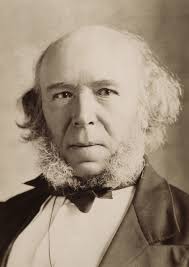 Herbert Spencer (1820-1903). /Nenglish Philosopher. Original Cabinet  Photograph. Poster Print by Granger Collection