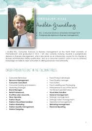 Defining, designing and implementing a creative visual merchandising strategy. Curriculum Vitae Visual Merchandiser