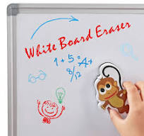 Foska Small EVA Cute Cartoon Board Eraser for School Office