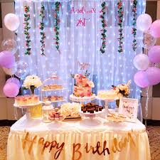 Age is only a number and youre truly only as old as you feel right?! Pink And Rose Gold Dessert Table The Baking Experiment