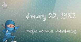 19 Fun Birthday Facts About January 22 1982 You Must Know Birthday Fun Birthday 1982 Birthday