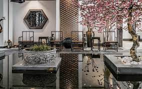 養生宅 氈帳胡琴出塞曲 蘭塘越棹弄潮聲 何言此處同風月 薊北江南萬里情 chinese style interior asian interior design chinese interior