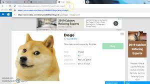 Doge decal for welcome to bloxburg. How To Change Decal To Image Roblox Youtube