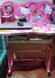 Free shipping for many products! Hello Kitty Study Table Babies Kids Baby Nursery Kids Furniture Kids Tables Chairs On Carousell