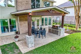 See more ideas about house with porch, porch design, backyard. Richmond Patio Cover With Outdoor Kitchen Tradition Outdoor Living